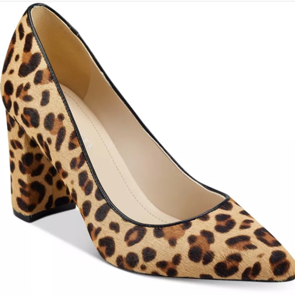 Women's Marc Fisher Vivienne6 Leopard Pump Sz 8M
